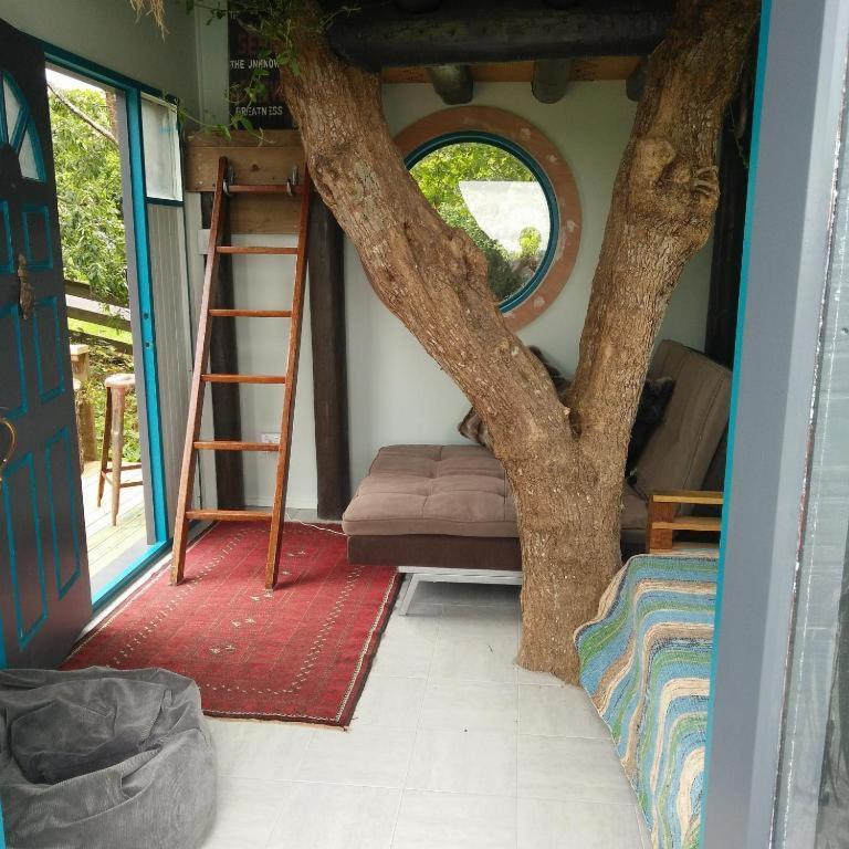 Starry Nights Cabin Fever Waikino Chambre photo