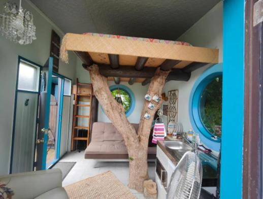 Starry Nights Cabin Fever Waikino Chambre photo